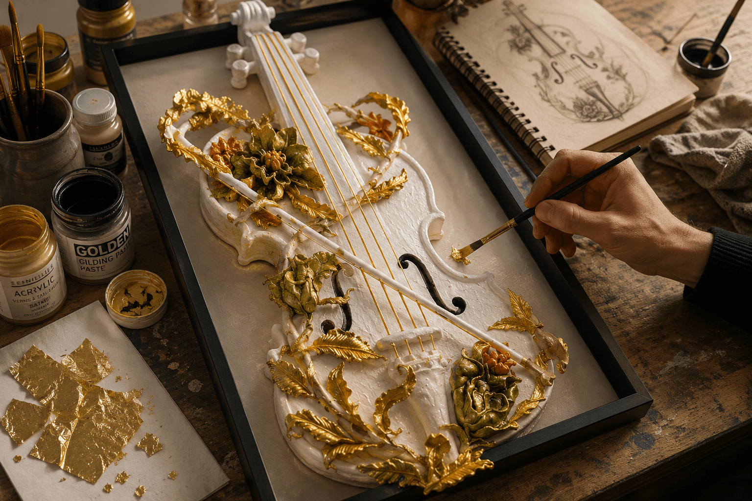 Finitions artistiques