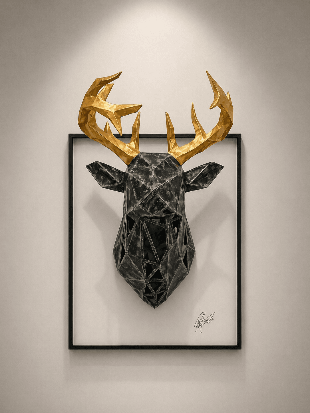 Tête de Cerf Fragmentée