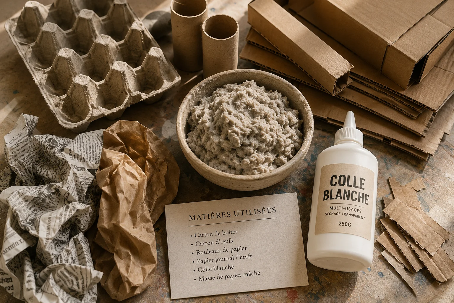 Matières recyclées